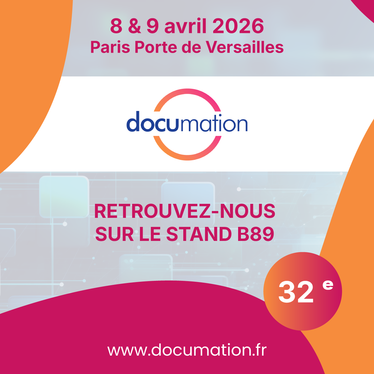 DIGITECH participe au salon DOCUMATION 2026